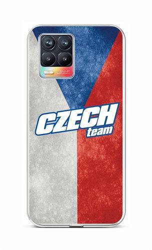 TopQ Kryt Realme 8 Czech Team 92852 - Phone Cover - Main image