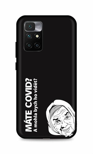 TopQ Kryt Xiaomi Redmi 10 Máte covid? 93667 - Kryt na mobil - Hlavný obrázok