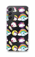 TopQ Kryt Samsung A34 Chunky Unicorns 93181 - Phone Cover