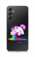 TopQ Kryt Samsung A34 Rainbow Splash 93159 - Phone Cover