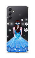 TopQ Kryt Samsung A34 Blue Princess 93156 - Phone Cover