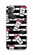 TopQ Kryt Samsung A34 Kafíčka 93145 - Phone Cover