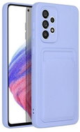 TopQ Kryt Card Case Samsung A53 5G fialový 94306 - Phone Cover