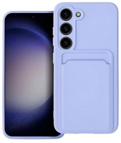 TopQ Kryt Card Case Samsung S23 fialový 94300 - Phone Cover - Main image