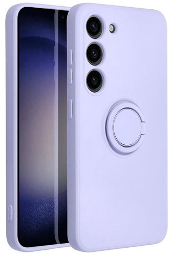 TopQ Kryt RING Samsung S23 fialový 94295 - Phone Cover - Main image