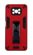 TopQ Kryt Armor Xiaomi Poco X3 ultra odolný červený 93849 - Phone Cover