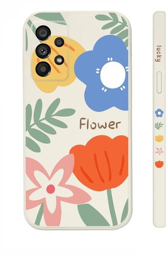 TopQ Kryt Samsung A53 5G Malované květy 94499 - Phone Cover - Main image