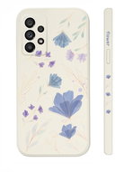 TopQ Kryt Samsung A53 5G Modré kvítky 94496 - Phone Cover