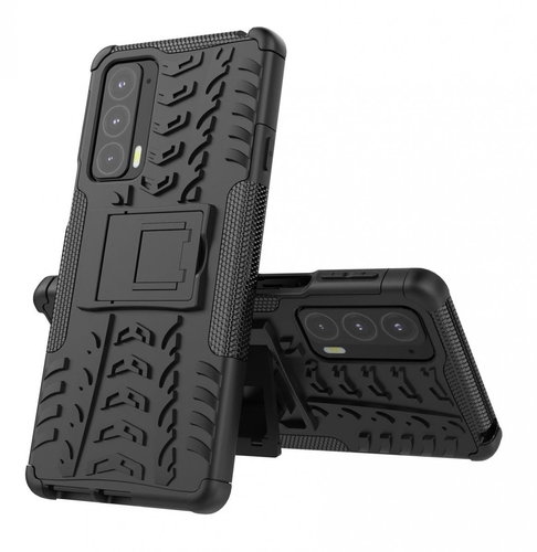 TopQ Kryt Motorola Edge 20 ultra odolný černý 92831 - Phone Cover - Main image