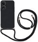 TopQ Kryt Honor X7 čierny so šnúrkou 92609 - Kryt na mobil