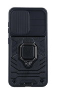 TopQ Kryt Samsung S23 odolný Ring Lens černý 94388 - Phone Cover