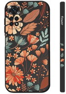 TopQ Kryt Xiaomi Redmi Note 11 Luční kvítí černý 94548 - Phone Cover