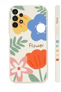 TopQ Kryt Samsung A13 Malované květy 94514 - Phone Cover