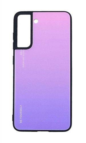 TopQ Kryt LUXURY Samsung S21 FE pevný duhový růžový 93422 - Phone Cover - Main image