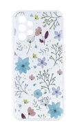 TopQ Kryt Glitter Samsung A13 Květinová zahrada 94656 - Phone Cover