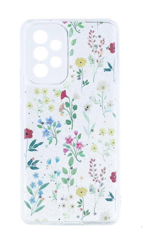 TopQ Kryt Glitter Samsung A53 5G Rozkvetlá louka 94648 - Phone Cover - Main image