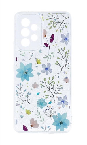 TopQ Kryt Glitter Samsung A53 5G Květinová zahrada 94647 - Phone Cover - Main image