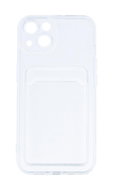 TopQ Kryt Pocket iPhone 14 průhledný 94279 - Kryt na mobil