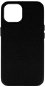 TopQ Kryt Leather MagSafe iPhone 13 čierny 95084 - Kryt na mobil