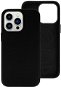 TopQ Kryt Leather MagSafe iPhone 14 Pro čierny 95107 - Kryt na mobil