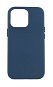 TopQ Kryt Leather MagSafe iPhone 13 Pro modrý 95100 - Kryt na mobil