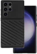 TopQ Kryt Thunder Samsung S23 Ultra černý 95594 - Phone Cover