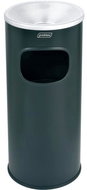Probbax Aluminium basket with ashtray 30 L, black - Ashtray