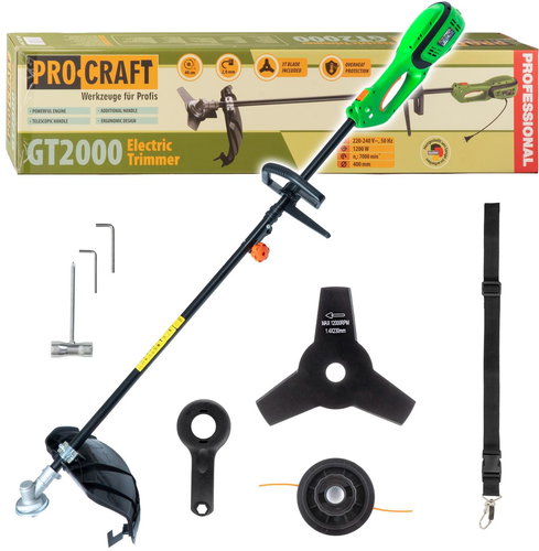 Procraft Electric Brushcutter GT2000 - Brush Cutter - Main image
