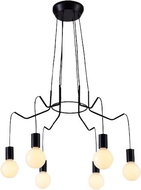 Prezent 17205 - Chandelier on Cable CASCADE 6xE27/40W/230V - Chandelier