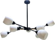 Present 18301 - Chandelier on Rod CITTERIO 9xE14/40W/230V - Chandelier