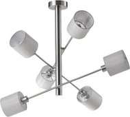 Prezent 75461 - Chandelier on Rod TYNIEL 6xE14/40W/230V - Chandelier