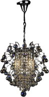 Křišťálový lustr 2xE14/60W W-11904-2 CR+RNB - Lustr