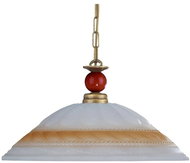 Chandelier on Chain RODOS 1xE27/60W More Colours/Glass - Chandelier