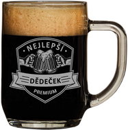 HALF-LITER for the best grandfather - Glass