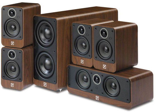 Q Acoustics 2020 5.1 Q walnut - Speaker System  - Main image