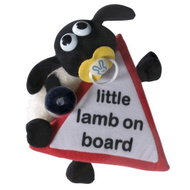 Ovečka Timmy v autě - Soft Toy