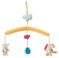  Curtain over the crib with animals  - Cot Mobile