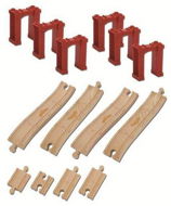 Chuggington Wooden Elevated Tracks - Rail Set Accessory