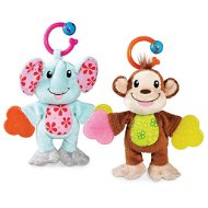 Munchkin – Plush pet with a monkey teether  - Soft Toy