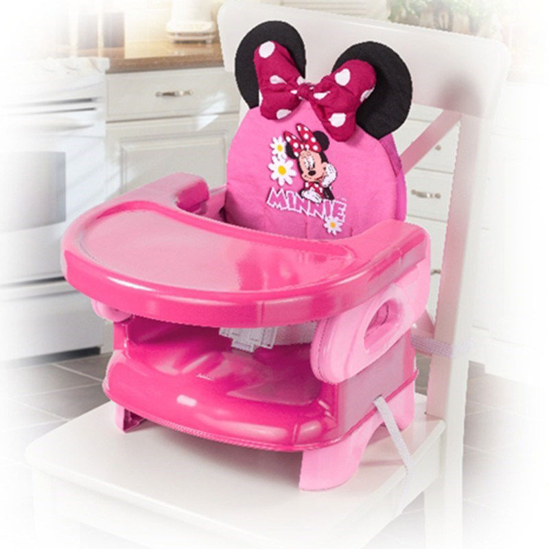 Minnie mouse high discount chair booster seat