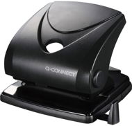 Paper Punch Q-CONNECT C30, Black - Děrovačka