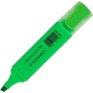 Highlighter Q-CONNECT 1-5mm, Green - Zvýrazňovač