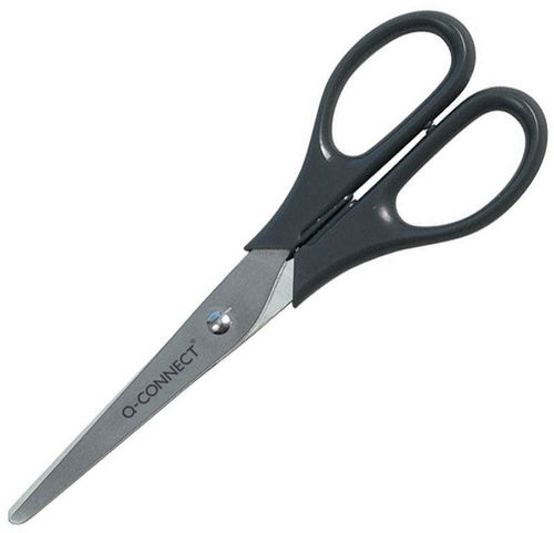 Q-CONNECT Classic 17 cm černé - Kancelářské nůžky - Hlavní obrázek