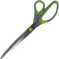 Q-CONNECT Soft Grip 25.5cm Green-grey - Office Scissors 
