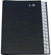 Q-CONNECT A4, black, 1-31 - Document Folders