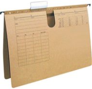 Q-CONNECT A4, brown - pack of 25 - Document Folders