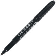 Marker Q-CONNECT CD-PM-R 1mm, Black - Popisovač