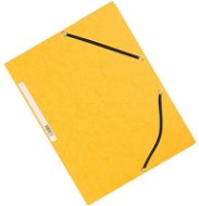Q-CONNECT A4, gelb - Packung mit 10 Stück - Dokumentenmappe