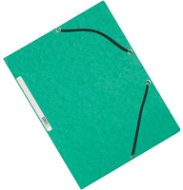 Q-CONNECT A4, Green - Pack of 10 pcs - Document Folders