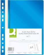Q-CONNECT A4 s euroderovaním, modrý – balenie 10 ks - Dosky na dokumenty